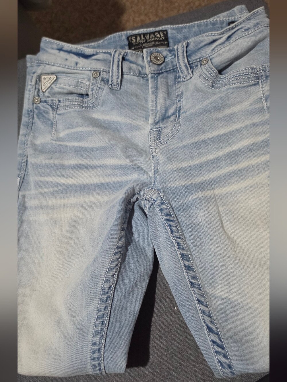 Light Blue Youth Boys Jeans
